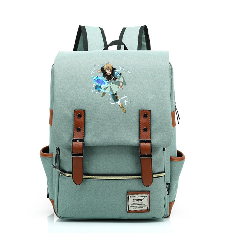 Black Clover laptop Backpack