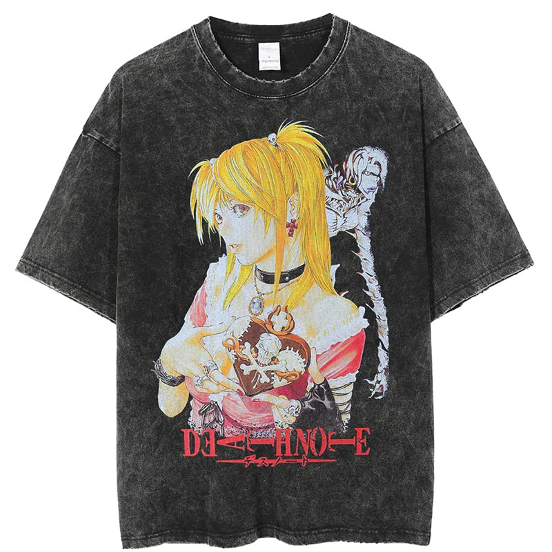 Vintage Death Note Anime Graphic T-Shirt - Unisex